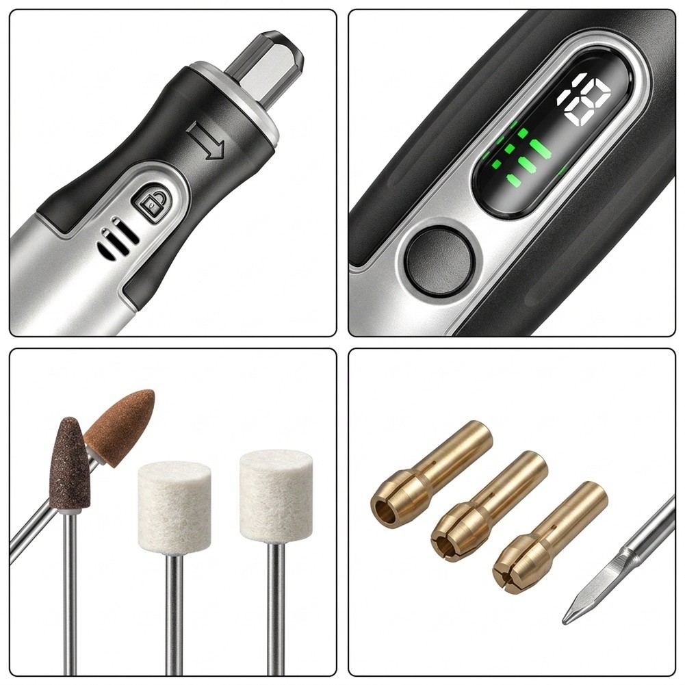 Cordless Electric Rotary Tool  - Cordless Rotary Tool Kit Accessories 评论和价格