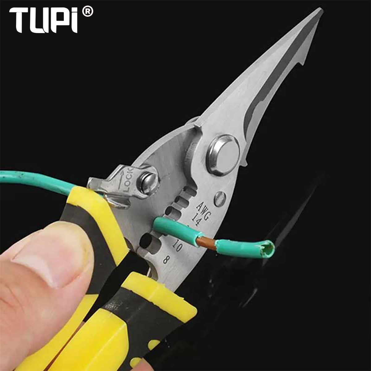 TUPI Pro Electrician Pliers 3  - Automatic Wire Stripper Cutter 评论和价格
