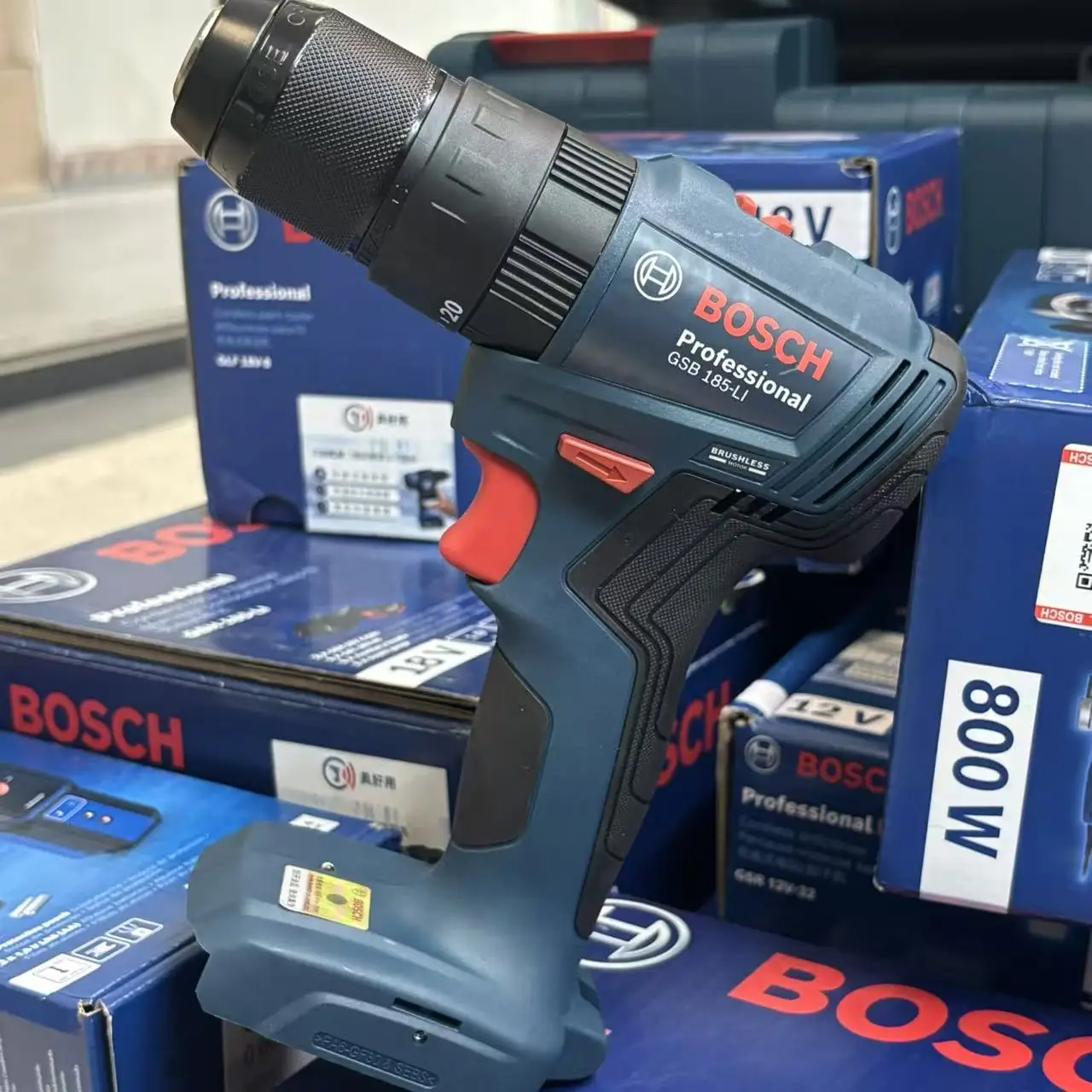 BOSCH GSB 185-LI Brushless Cor - Brushless Cordless Electric Drill 18V 评论和价格
