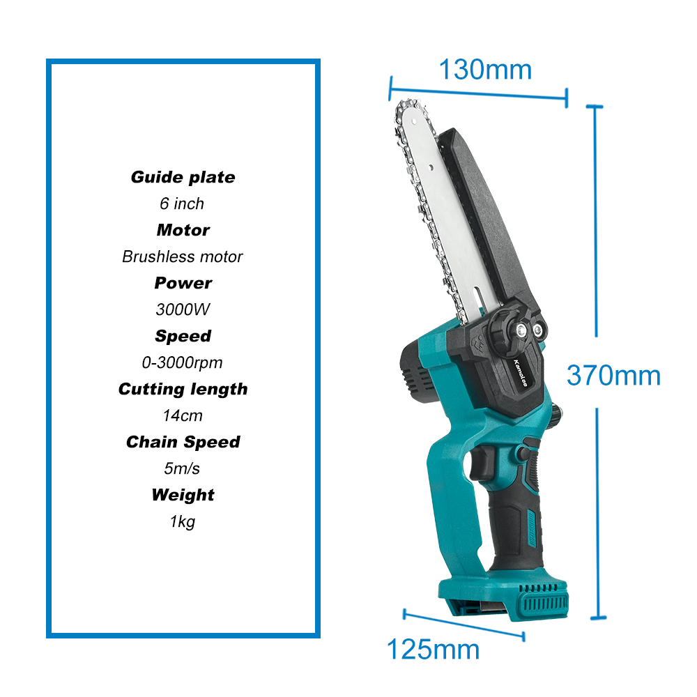 Kamolee 6 Inch 8 Inch Mini Bru - Mini Electric Chainsaw 6 Inch 评论和价格